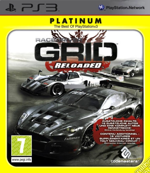 Racedriver: Grid PLT videogame di PS3