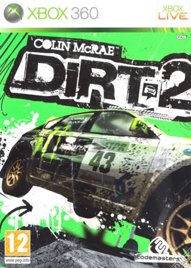 Colin McRae Dirt 2 videogame di X360