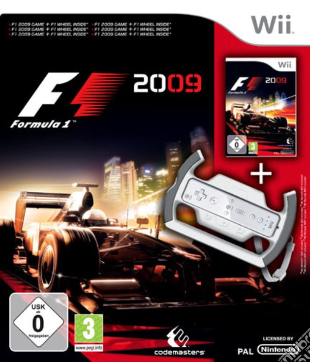 F1 2009 + Volante videogame di WII