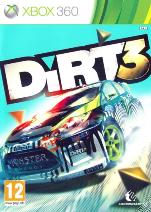 Dirt 3 videogame di X360