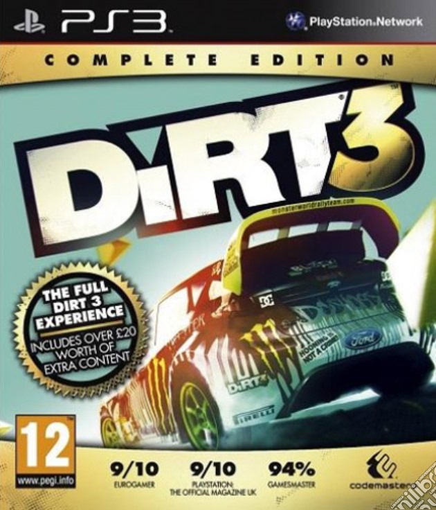 Dirt 3 Complete Edition videogame di PS3