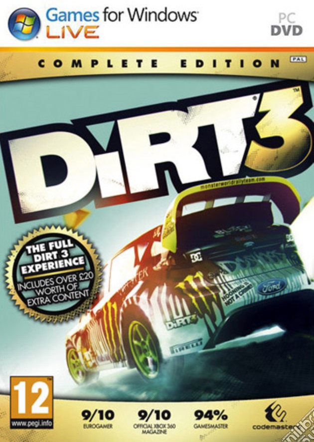 Dirt 3 Complete Edition videogame di PC