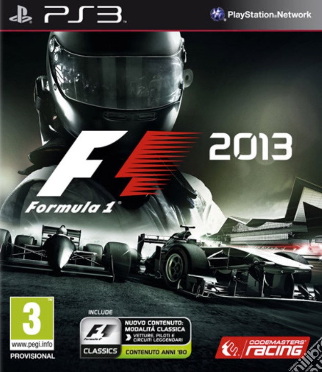 F1 2013 videogame di PS3