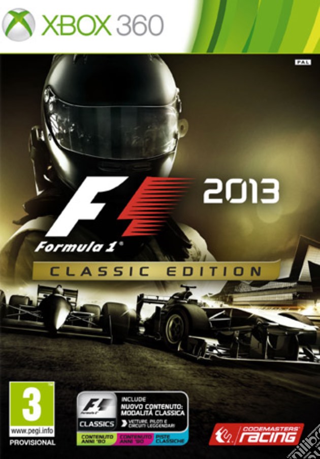 F1 2013 Classics videogame di X360
