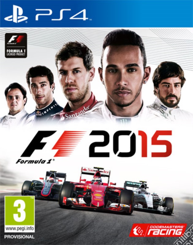 F1 2015 videogame di PS4