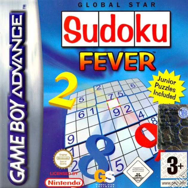 Sudoku Fever videogame di GBA