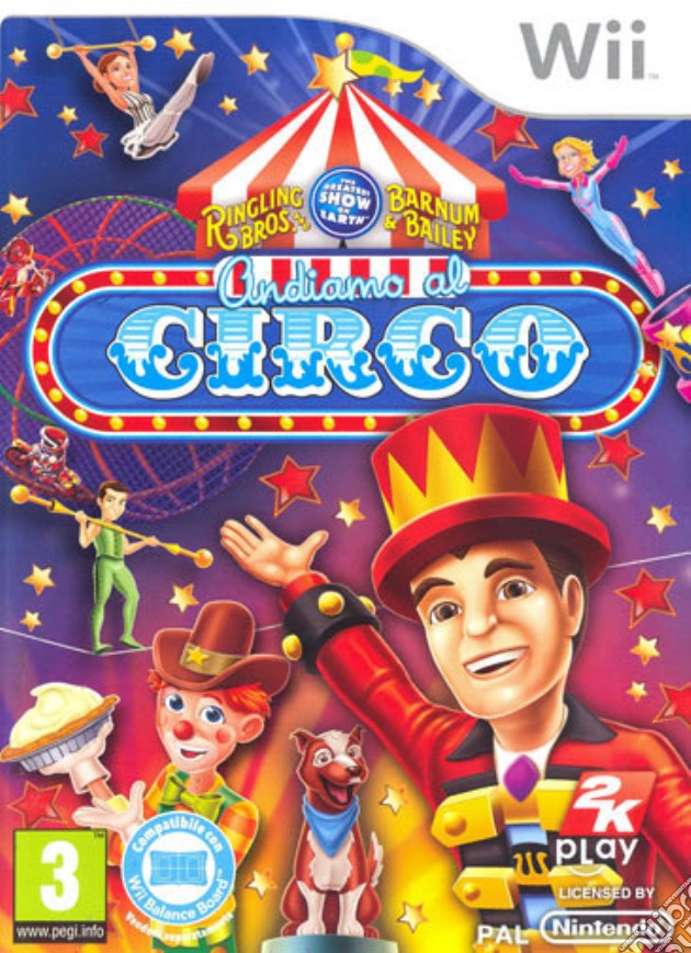 Andiamo al Circo videogame di WII