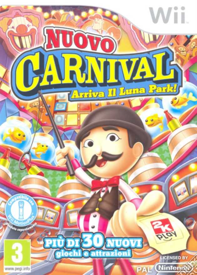 Nuovo Carnival Arriva il Luna Park videogame di WII