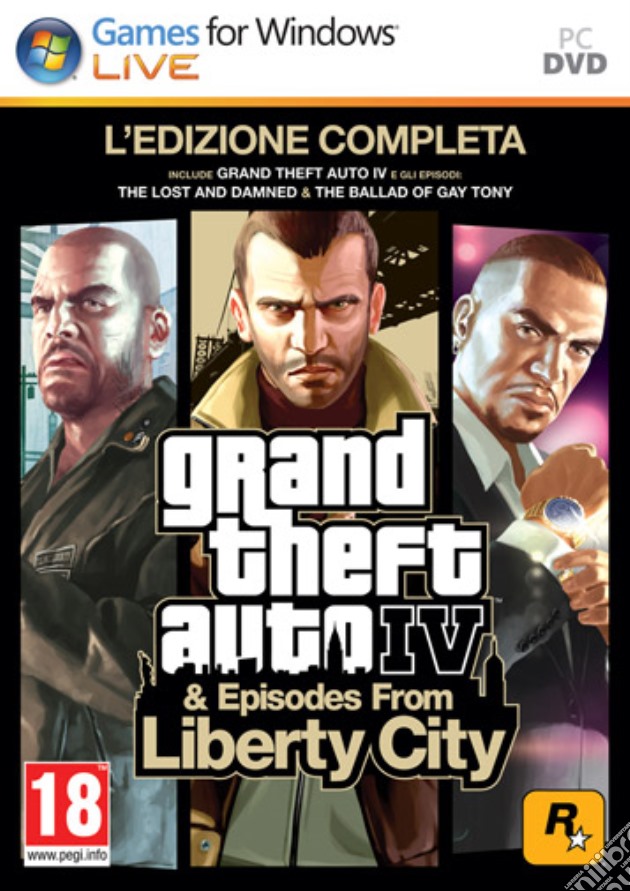 Grand Theft Auto IV Edizione Completa videogame di PC