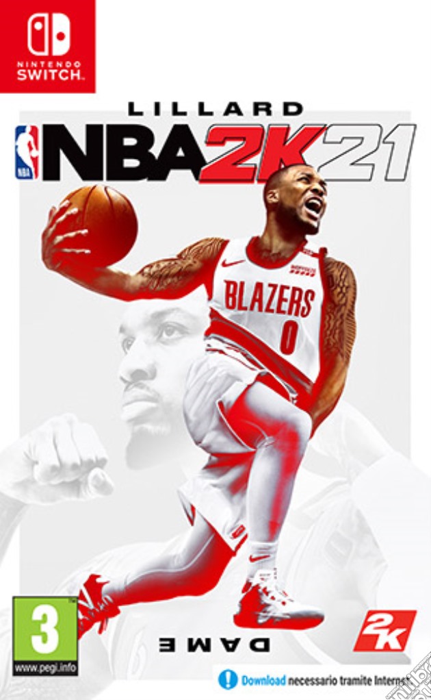 NBA 2K21 videogame di SWITCH