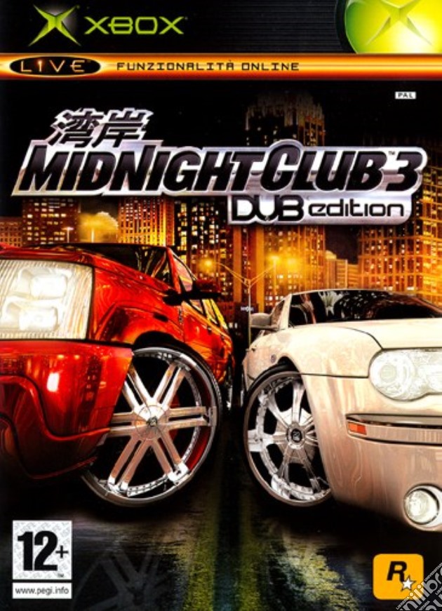 Midnight Club 3: Dub Edition videogame di XBOX