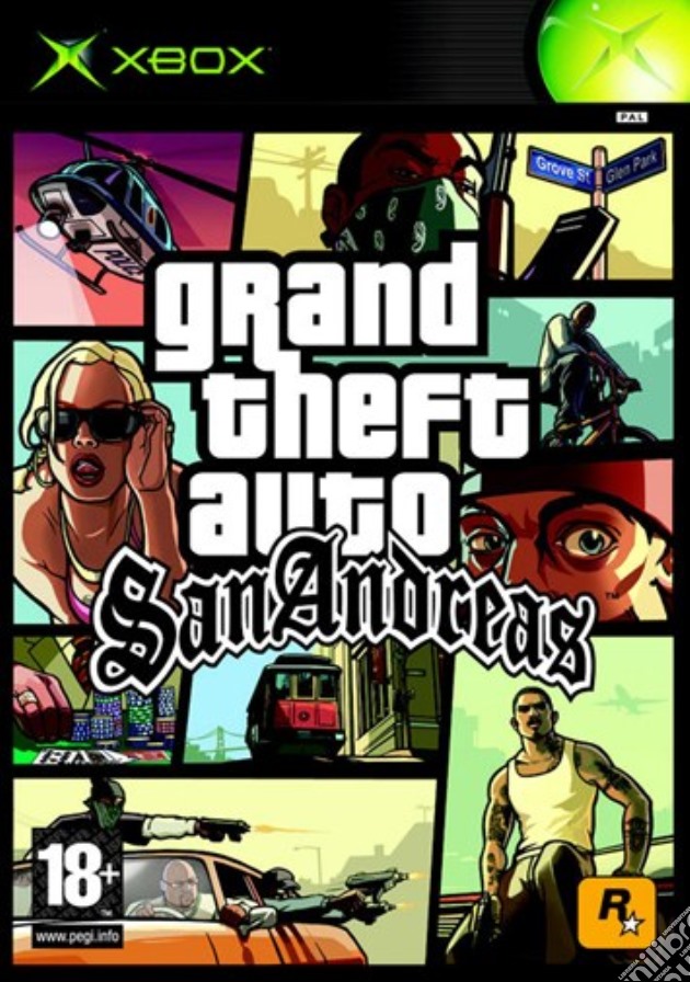 Grand Theft Auto: San Andreas videogame di XBOX