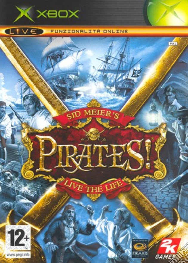 Sid Meier's Pirates! videogame di XBOX