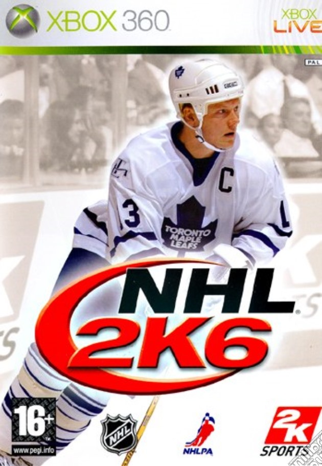 Nhl 2k6 videogame di X360