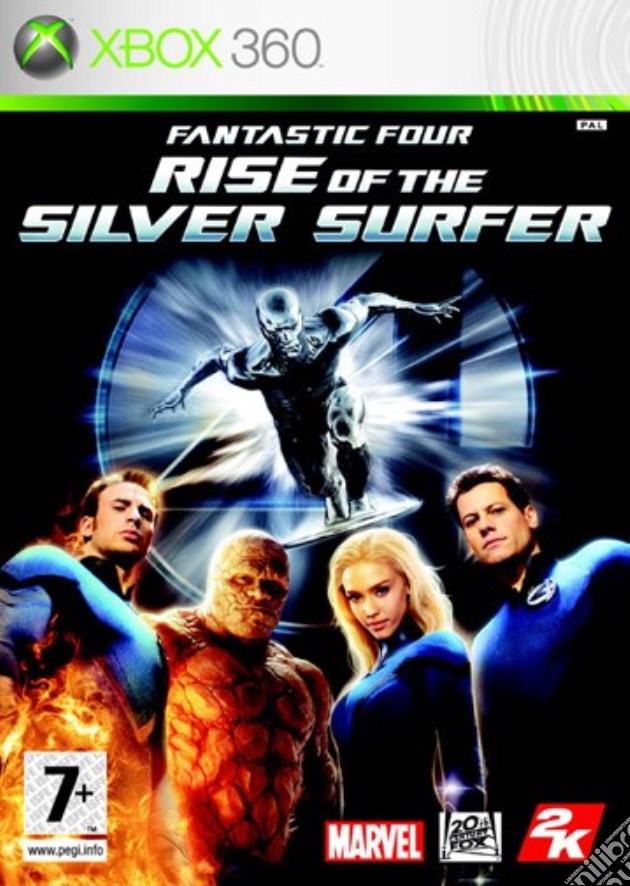 I Fantastici 4 The Rise of Silver Surfer videogame di X360