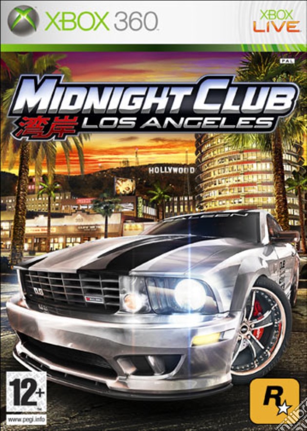 Midnight Club: Los Angeles videogame di X360