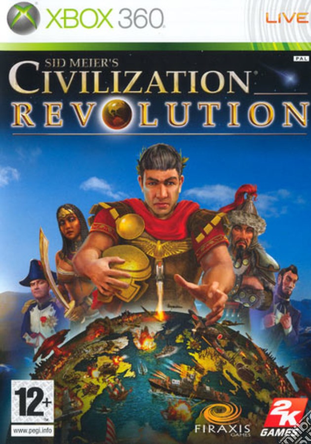 Civilization Revolution videogame di X360