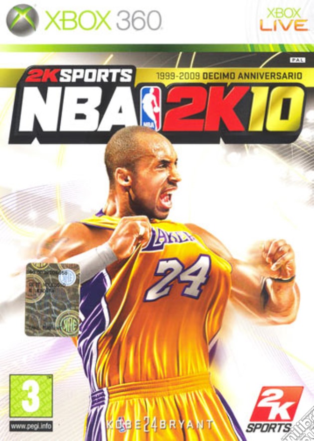 Nba 2k10 videogame di X360