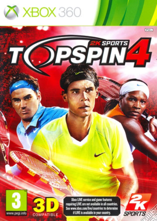 Top Spin 4 (UK) videogame di X360