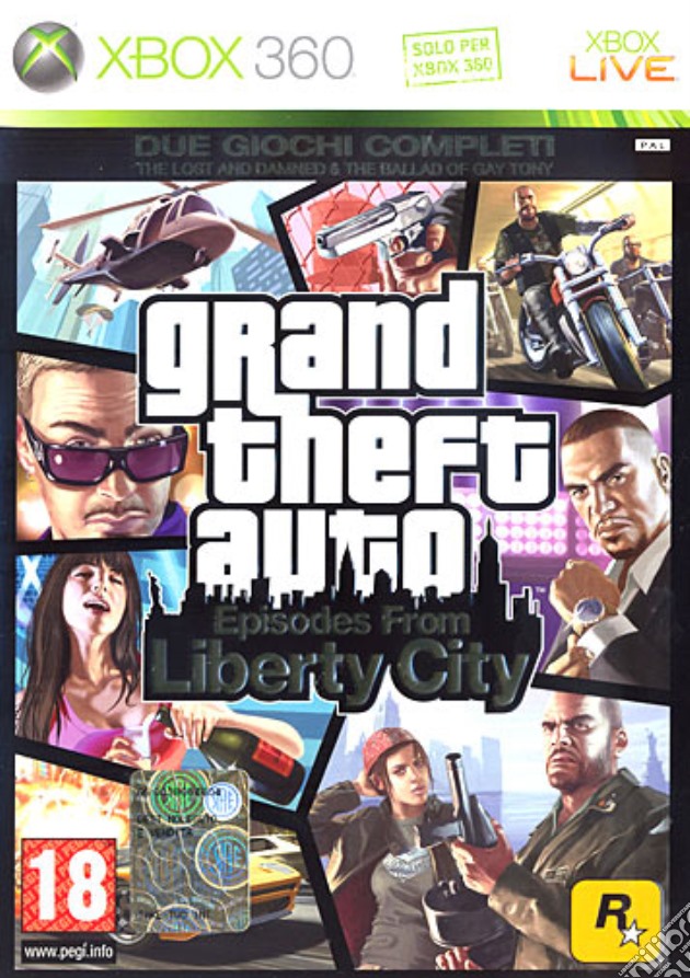 Grand Theft Auto Episodes From Liberty C videogame di X360