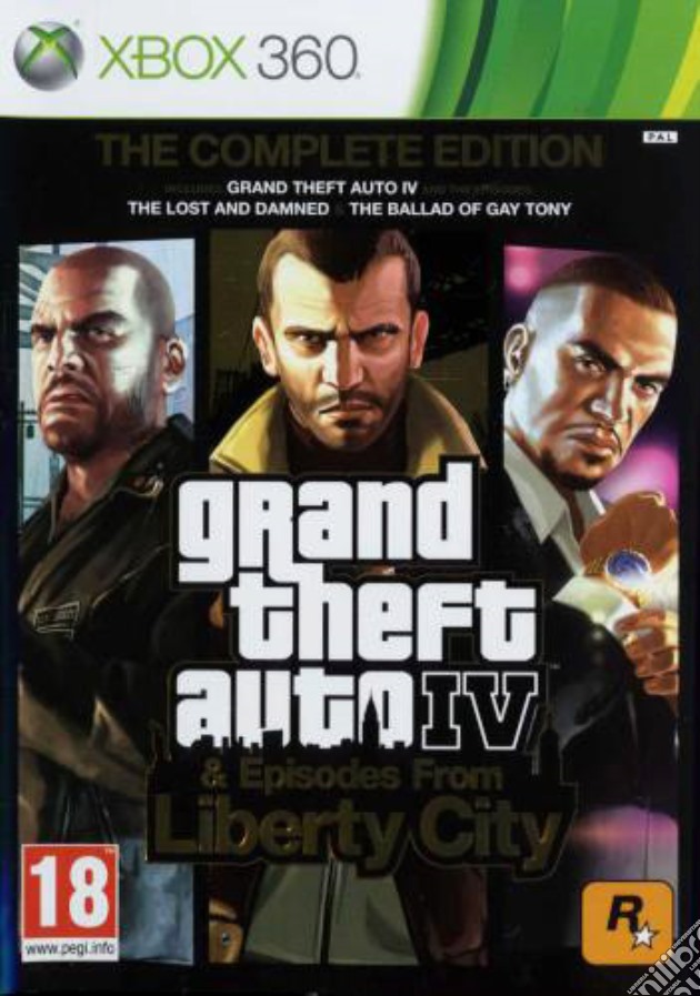 GTA IV Edizione Completa (UK) videogame di X360