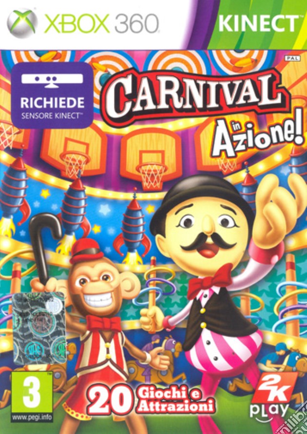 Carnival in azione videogame di X360