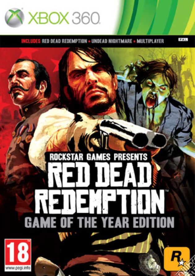 Red Dead Redemption Game of the Year Ed videogame di X360