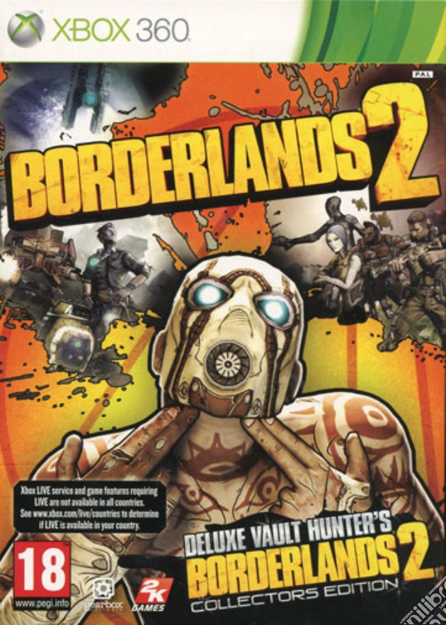 Borderlands 2 Collector's Edition videogame di X360