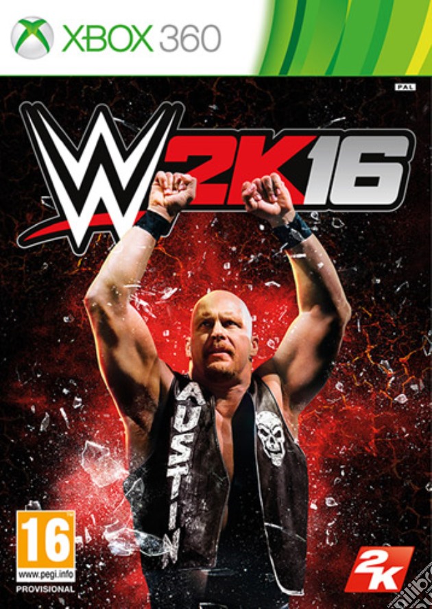 WWE 2K16 videogame di X360