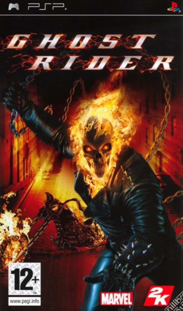 Ghost Rider videogame di PSP