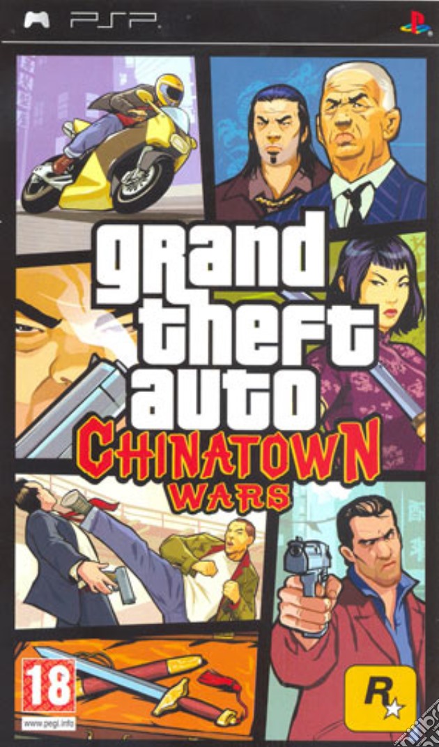 Grand Theft Auto Chinatown Wars videogame di PSP