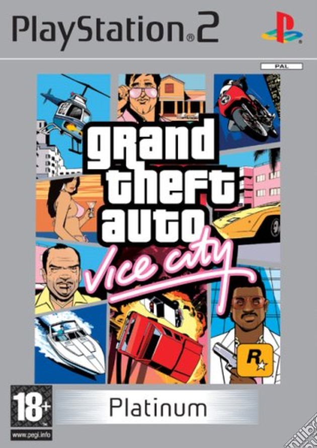 GTA Vice City PLT videogame di PS2