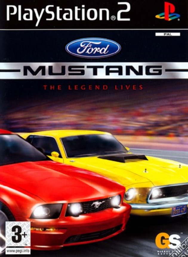 Ford Mustang videogame di PS2