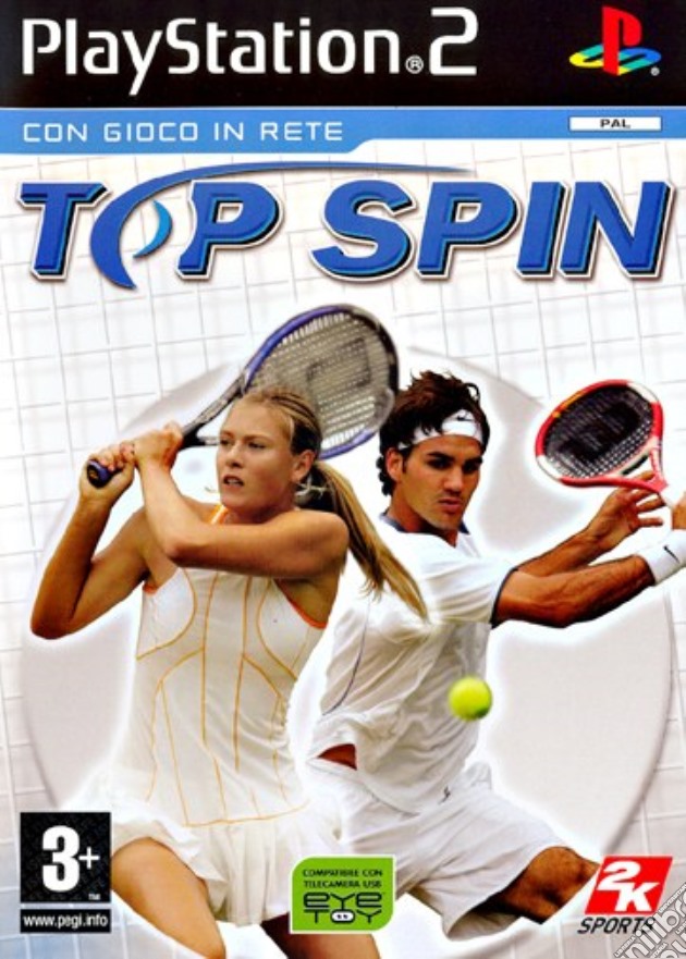 Top Spin videogame di PS2