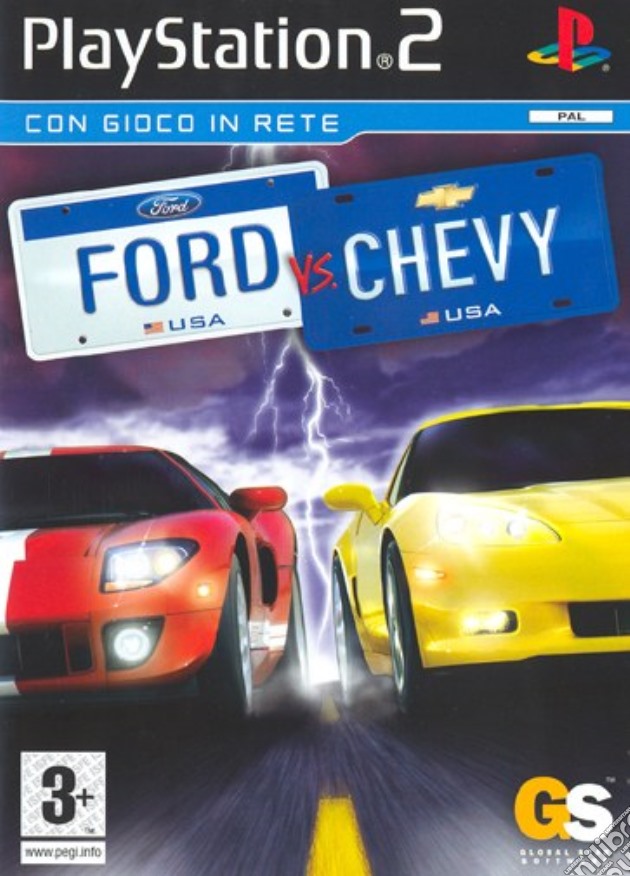 Ford VS Chevy videogame di PS2
