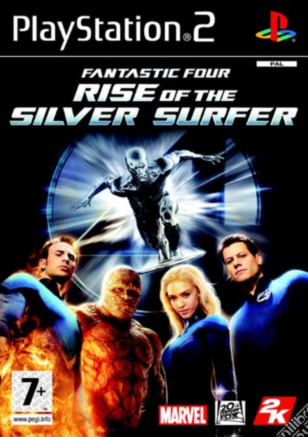 I Fantastici 4 The Rise of Silver Surfer videogame di PS2