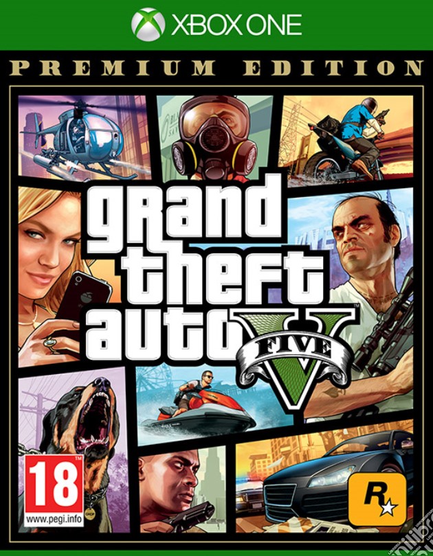 Grand Theft Auto V Premium Online Ed. videogame di XONE