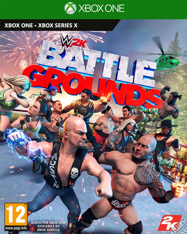 WWE 2K Battlegrounds videogame di XONE