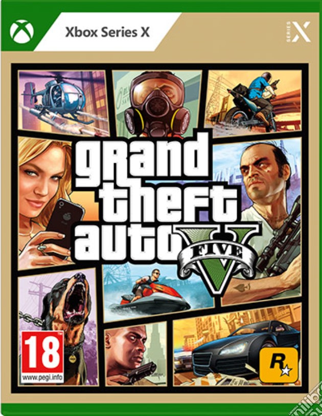 Grand Theft Auto V videogame di XBX