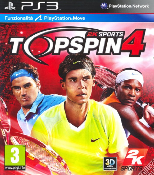 Top Spin 4 videogame di PS3