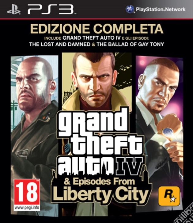 Grand Theft Auto IV Edizione Completa videogame di PS3