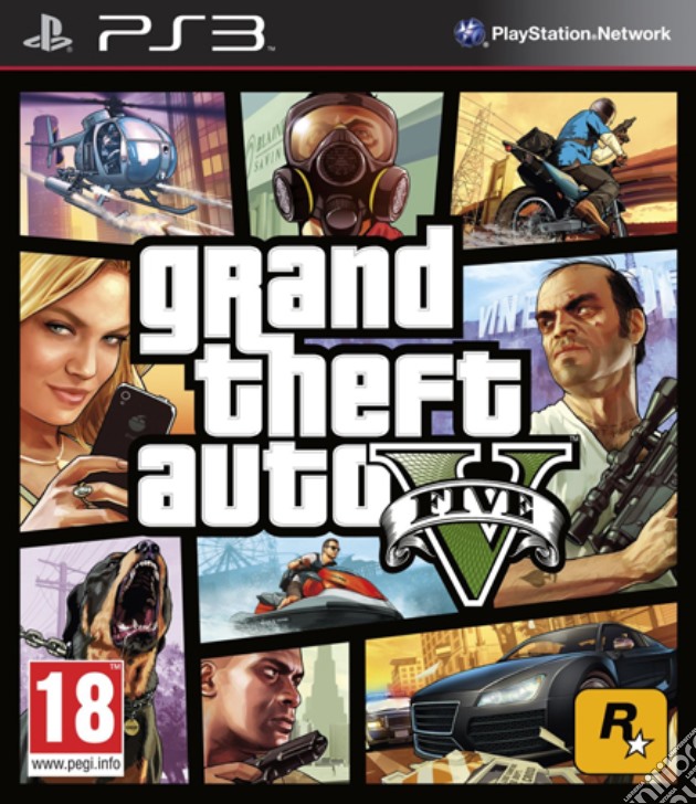 Grand Theft Auto V videogame di PS3