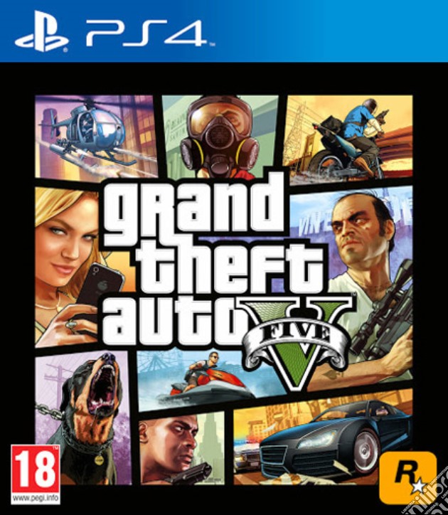 Grand Theft Auto V videogame di PS4