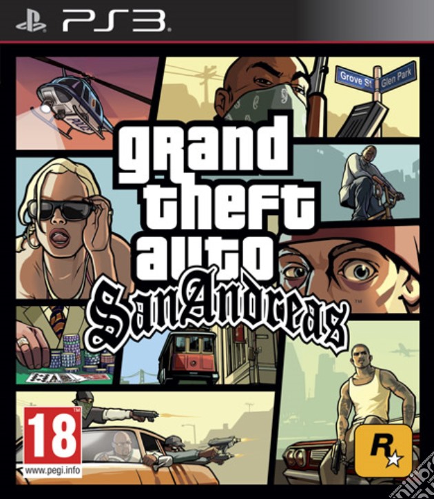 GTA San Andreas videogame di PS3