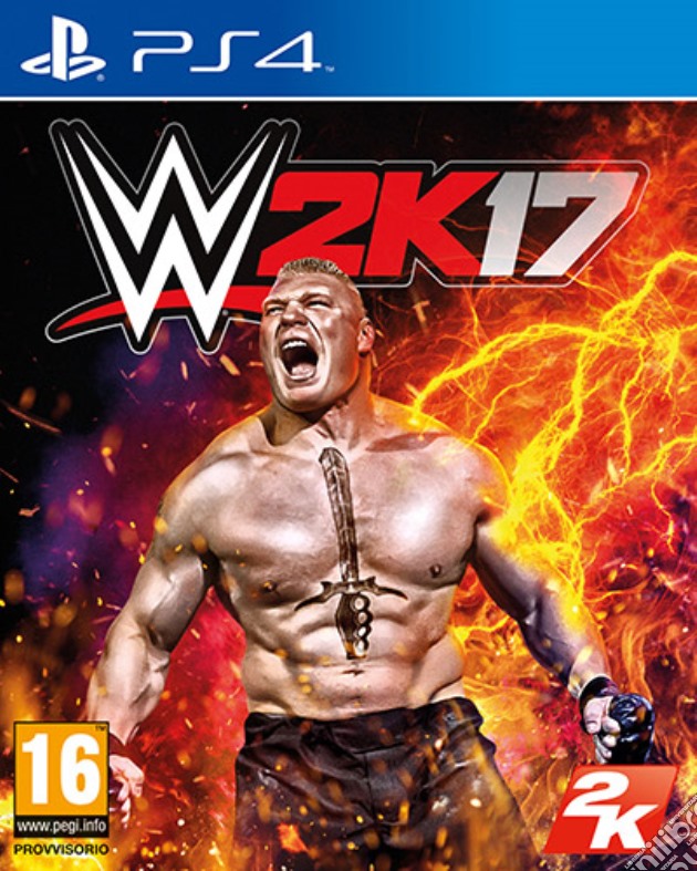 WWE 2K17 videogame di PS4