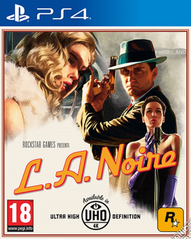 L.A. Noire videogame di PS4