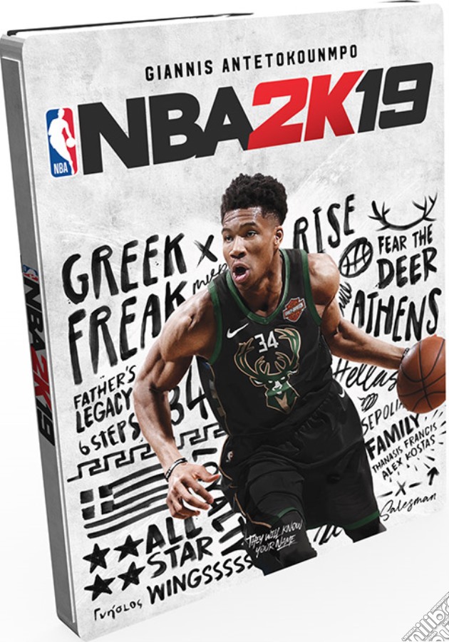 NBA 2K19 Steelbook Edition videogame di PS4