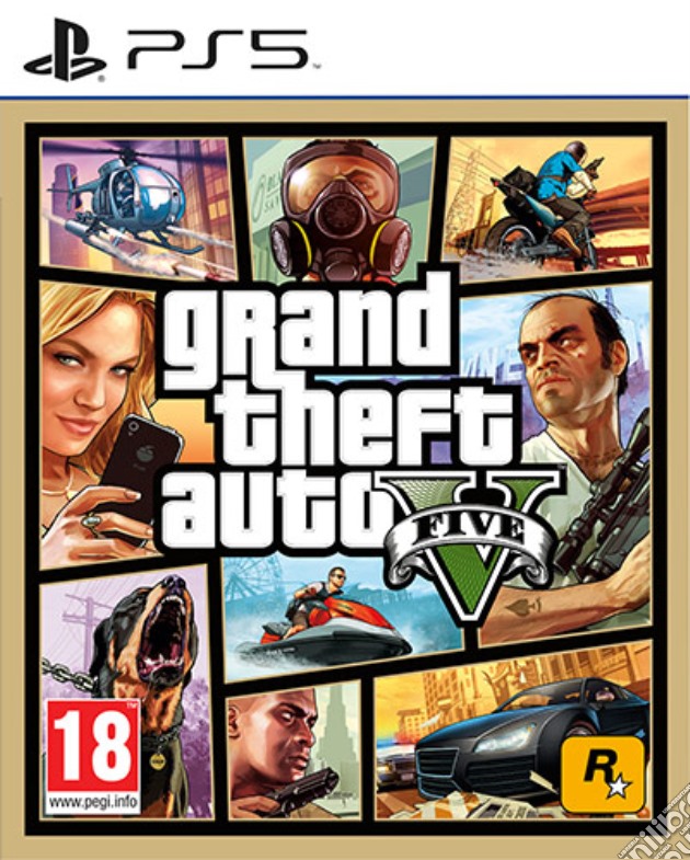 Grand Theft Auto V videogame di PS5