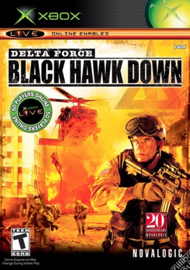 Black Hawk Down videogame di XBOX