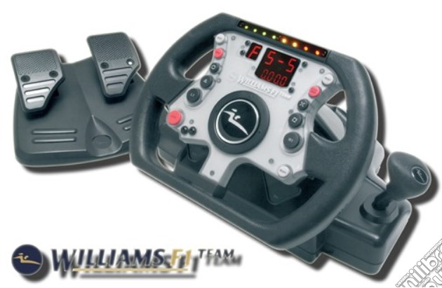 JOYTECH PSTWO - Volante Williams F1 FF 2 videogame di PS2